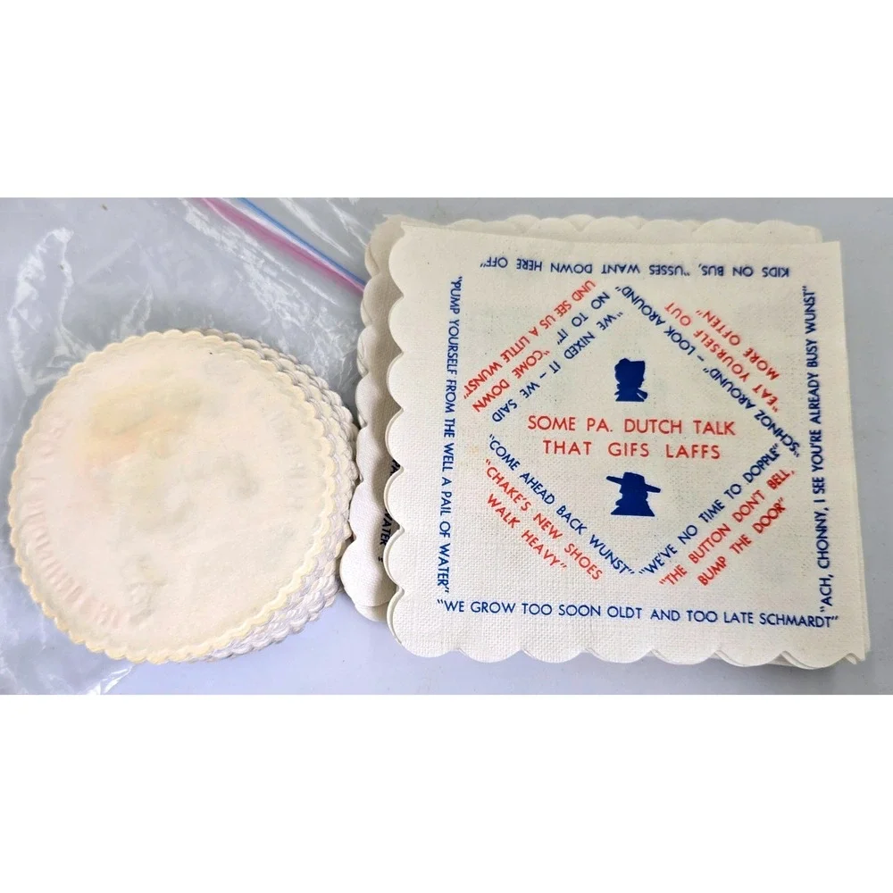 The Hurrier I Go, The Behinder I Get, Pennsylvania Dutch, Amish Vintage 18 ct.